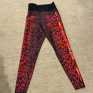 Ultracor premium red animal print legging. Very flattering and great fit